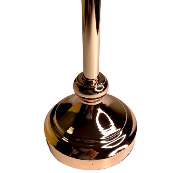 Blush/Rose Gold Acrylic Goblet Votive Candleholder - Picture 5 of 12